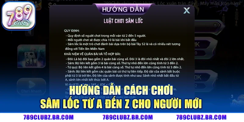 Sâm Lốc 789CLUB – Trải Nghiệm Game Bài Kịch Tính, Đổi Thưởng Hấp Dẫn