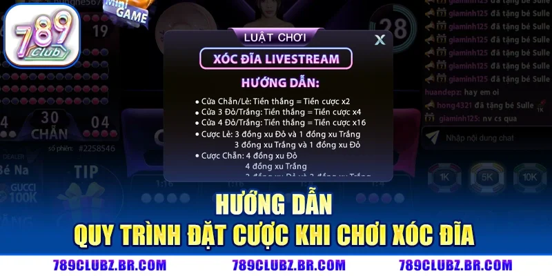 Bật mí đầy đủ về luật chơi xóc đĩa livestreams 789CLUB
